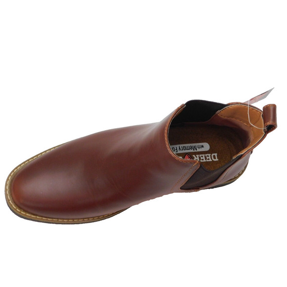 M66 Deer Stags Brown Rockland Memory Foam Chelsea Boots 8.5 M - Picture 6 of 6